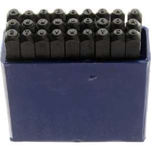  Metal Marking Punches Stamps 27 pcs Letters + & 1.5 mm 