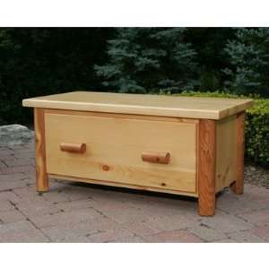   L512 Nicholas Collection Toy Chest / Blanket Box Finish Amber Varnish
