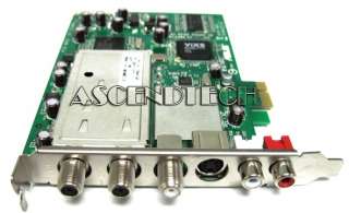 ASUS COMBO 210E ATSC NTSC FM HDTV TV TUNER PCI E CARD  