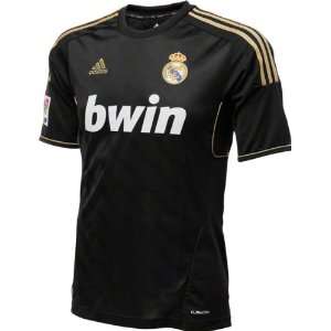  Real Madrid Football Club Black adidas Soccer Away Jersey 