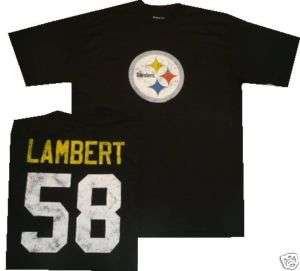 Pittsburgh Steelers Jack Lambert T Shirt Jersey Medium  