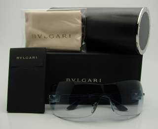 Authentic BVLGARI Shield Sunglasses 6052B   362/72 *NEW  