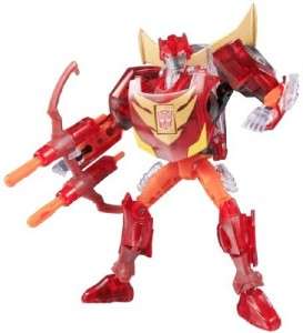Takara Tomy Transformers Animated TA Optimus Prime+Rodimus Figure Set 