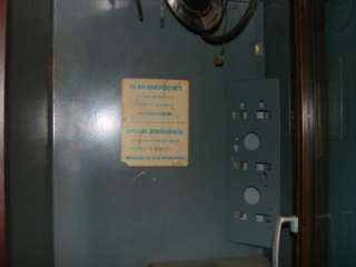 Vintage Indoor Wooden Telephone Booth Circa 1960s  