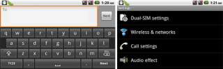   Screen ANDROID 2.3 WiFi GPS JAVA GSM S.I.M. Phone T MOBILE AT&T  