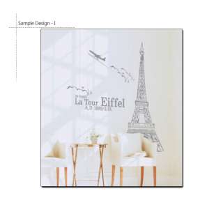 BIG EIFFEL TOWER in PARIS Wall Sticker Vinyl Art Decals  