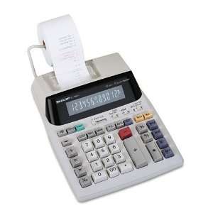  Sharp El1801v Desktop Calculator 12 Digit Fluorescent Two 