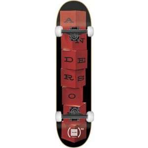   Red Complete Skateboard   8.12 w/Essential Trucks