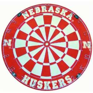   Cornhuskers NCAA Licensed Bristle Dartboard