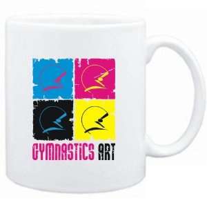  Mug White  Gymnastics Art  Sports