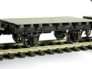 HO Wood Planked Work Car Kit with Steam Boiler & Donkey  