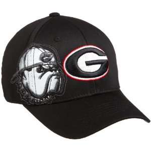  NCAA Mens Georgia Bulldogs Strike Zone Cap (Black, One 