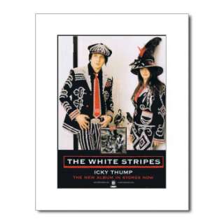 WHITE STRIPES   Northern Lights   Matted Mini Poster  
