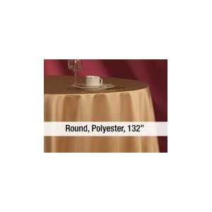   132 Round Polyester Tablecloth (Set of 2)
