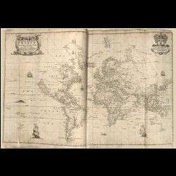 1700 ATLAS MARITIMUS SEA ATLAS {25 Maps of the World}   Book on CD 