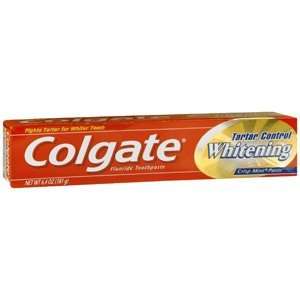  COLGATE TOOTHPASTE TARTAR CONT WHITEN 6.4oz by DOT 