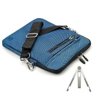 Navy Blue Nylon Carrying Case with Removable Shoulder Strap for VIZIO 
