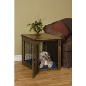  Wood and Wire End Table Dog Crate Large Maple: Pet 